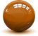 Brown Snooker Ball